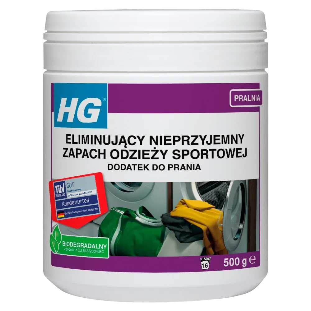 HG dodatak za pranje rublja za uklanjanje neugodnih mirisa sa sportske odjeće 500g
