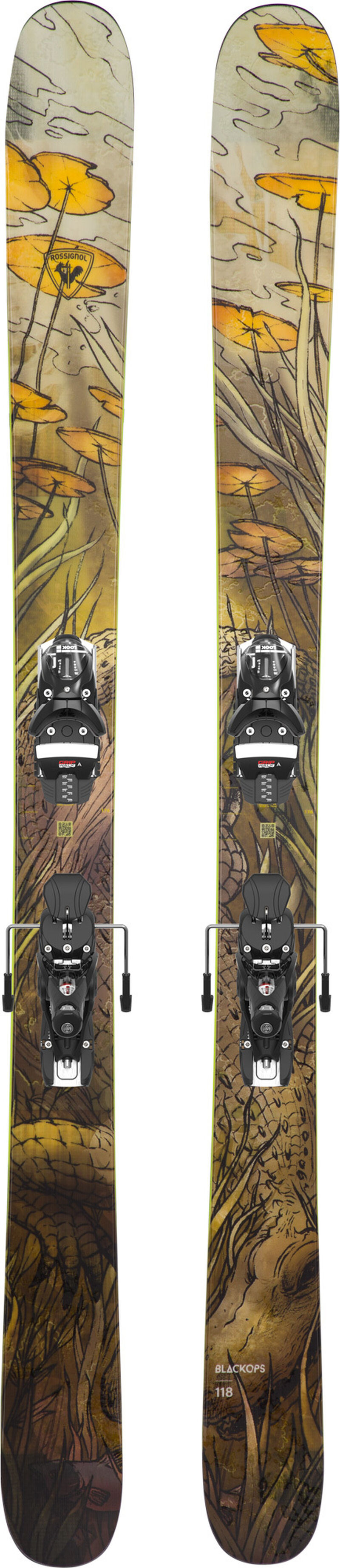 HERREN FREERIDE SKIER BLACKOPS 118 OPEN