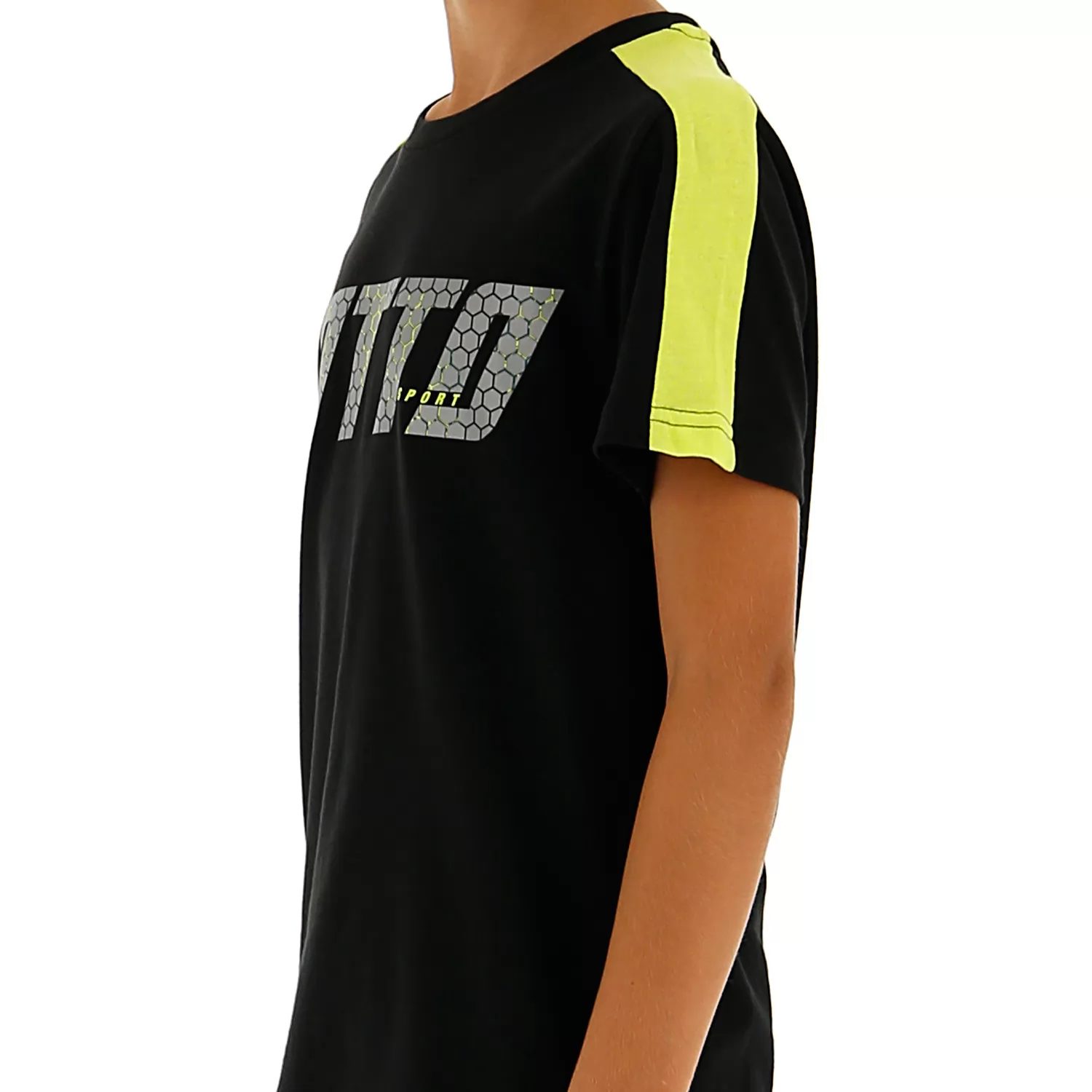 LOGO B III T-SHIRT JS HELT SVART