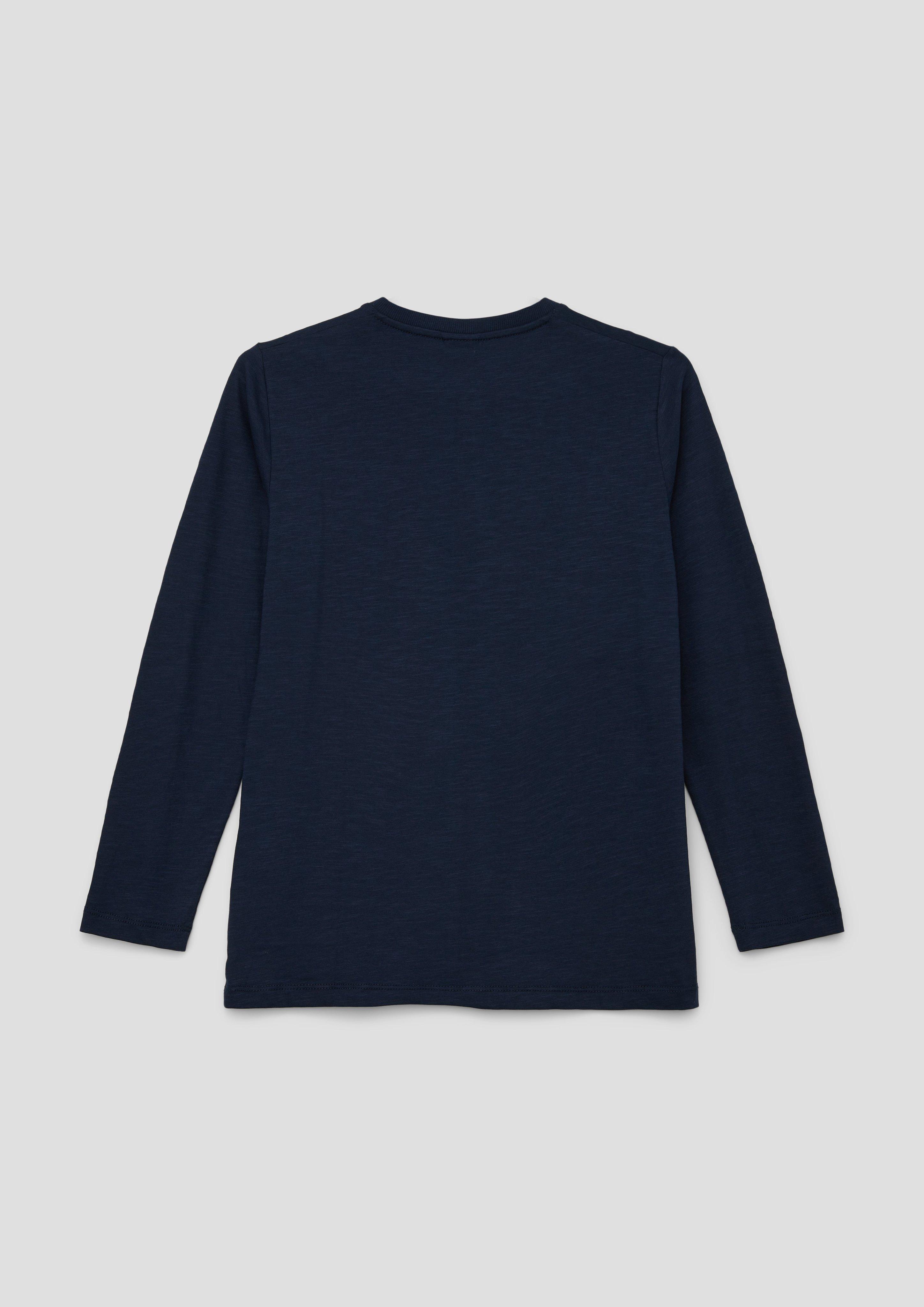 Longsleeve mit Flammgarnstruktur  2134024-5952
