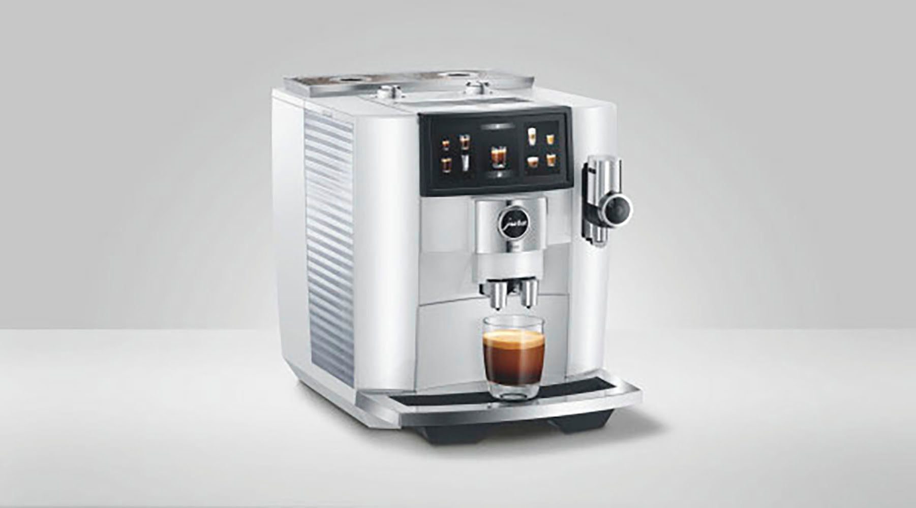JURA Kaffeevollautomat 15594 J8 twin Diamond White (EA)