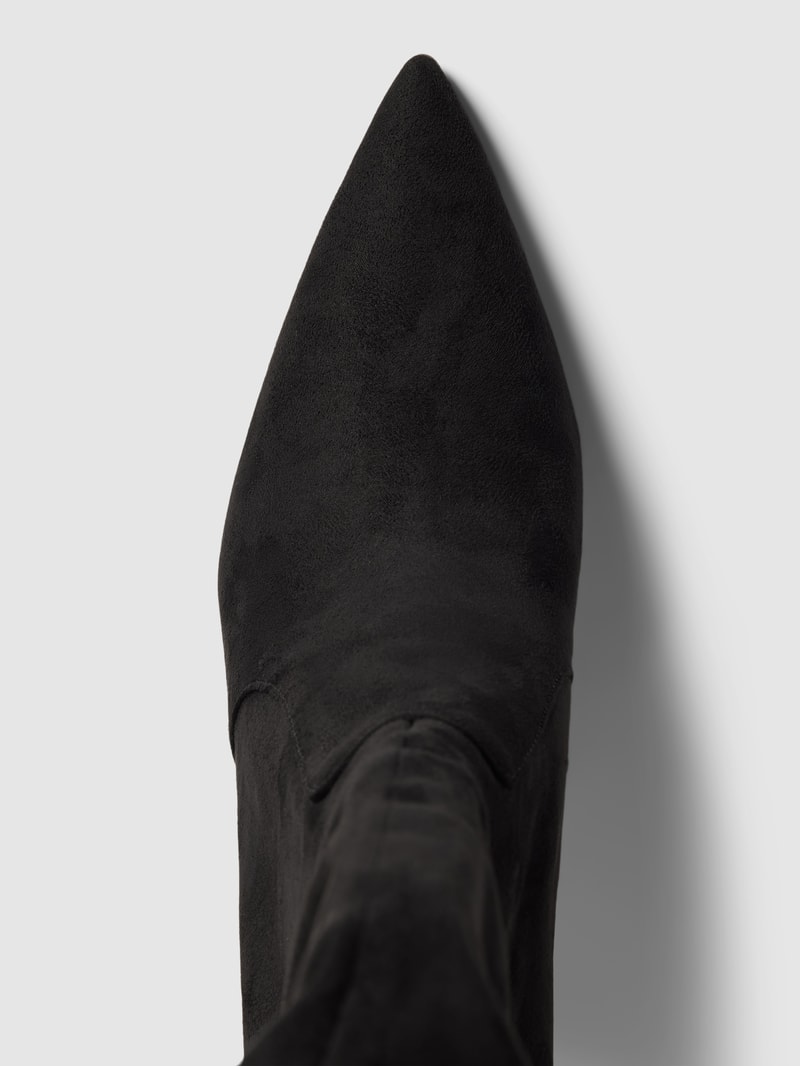 Stiefel mit Pfennigabsatz Modell 'INTRUDER' in schwarz