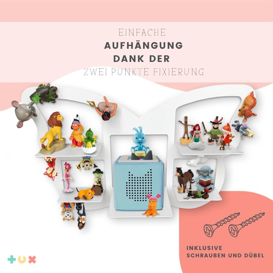 TUX Wandregal Regal passend für Toniebox 