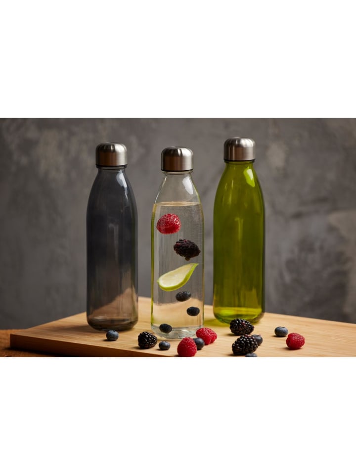 elasto Glasflasche 
