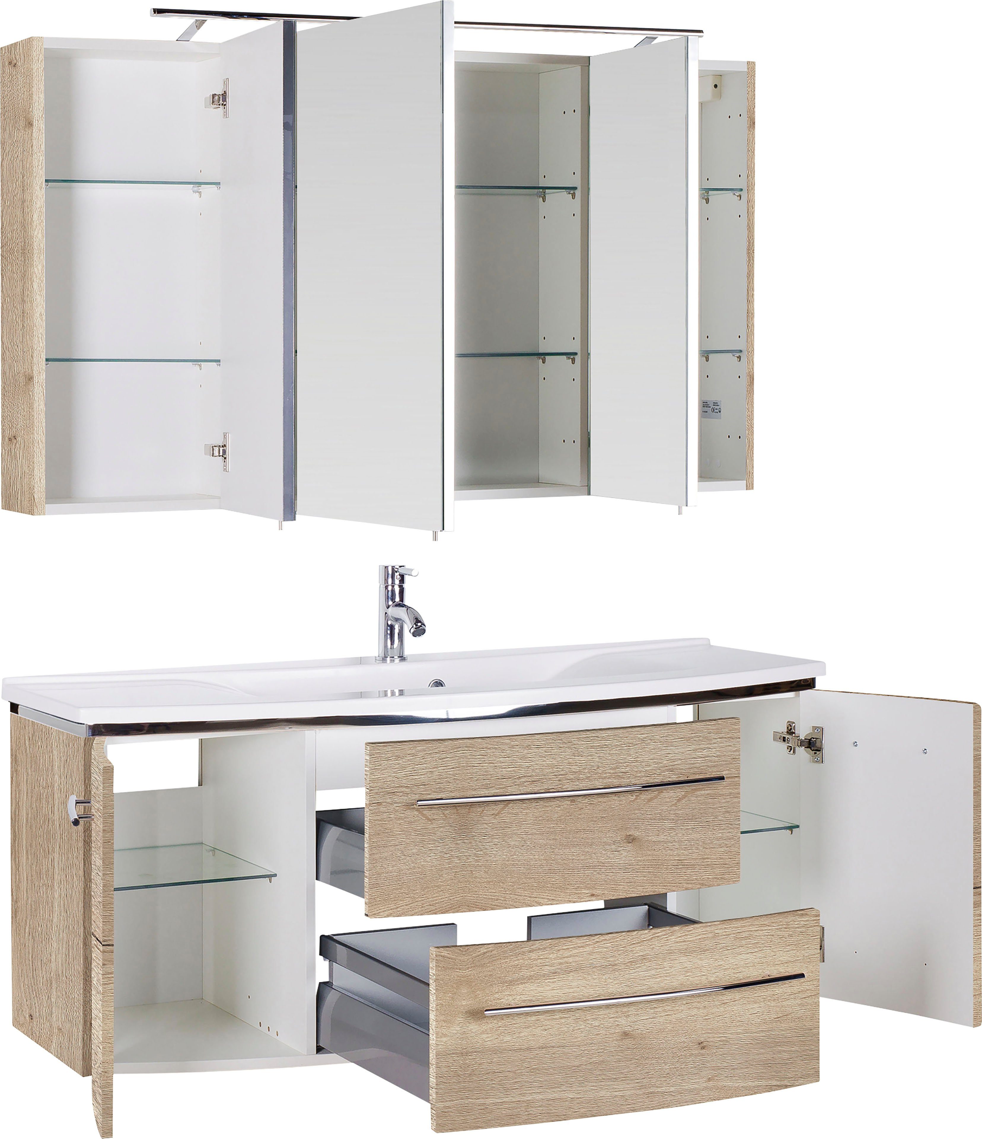 MARLIN Badmöbel-Set 3040, (2-St), Breite 120 cm