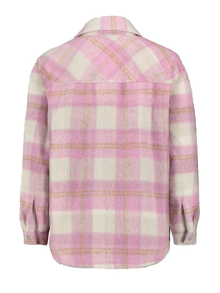 Stitch & Soul Hemdjacke in Rosa/ Creme günstig kaufen