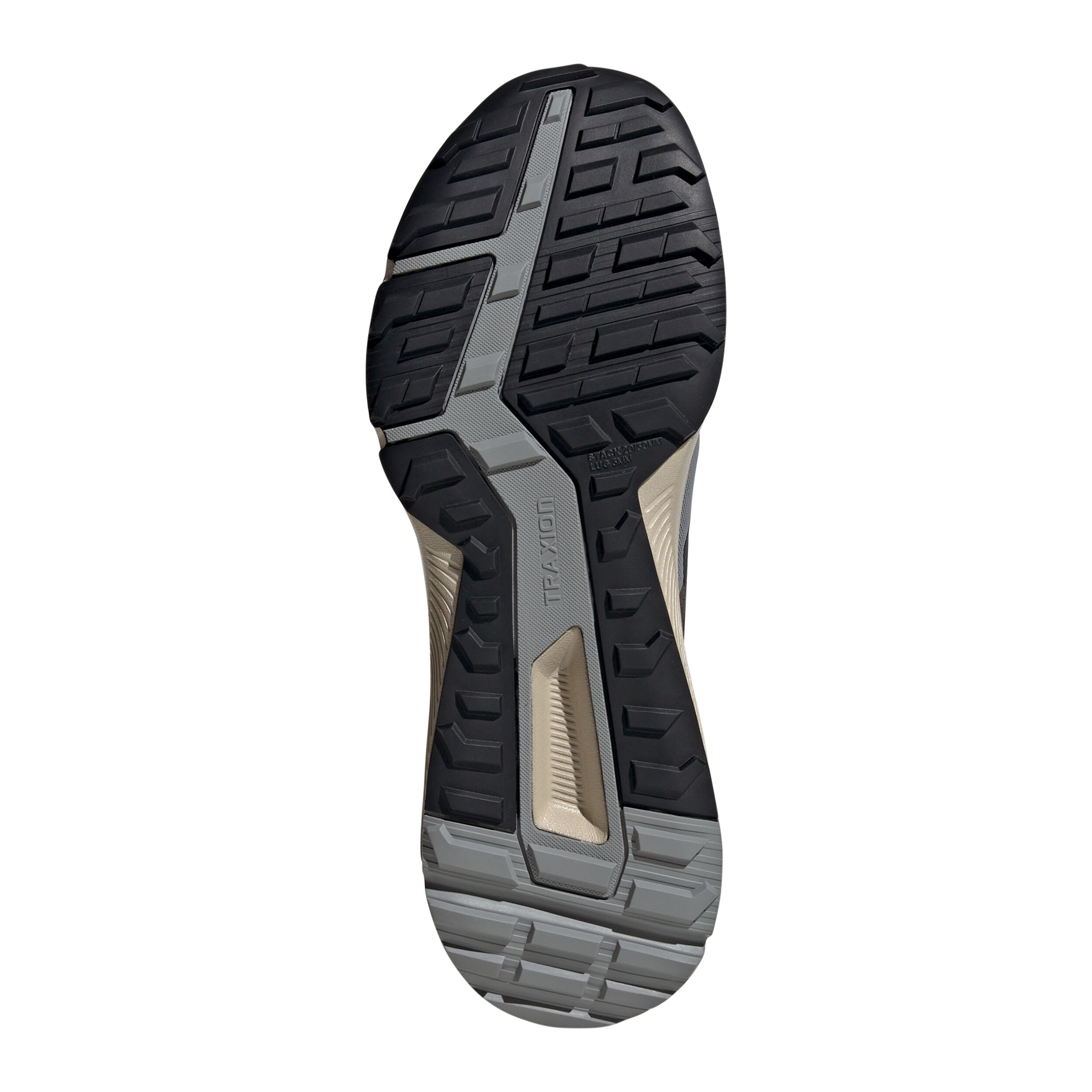 Terrex Soulstride Trailschuh Herren - Grau, Schwarz