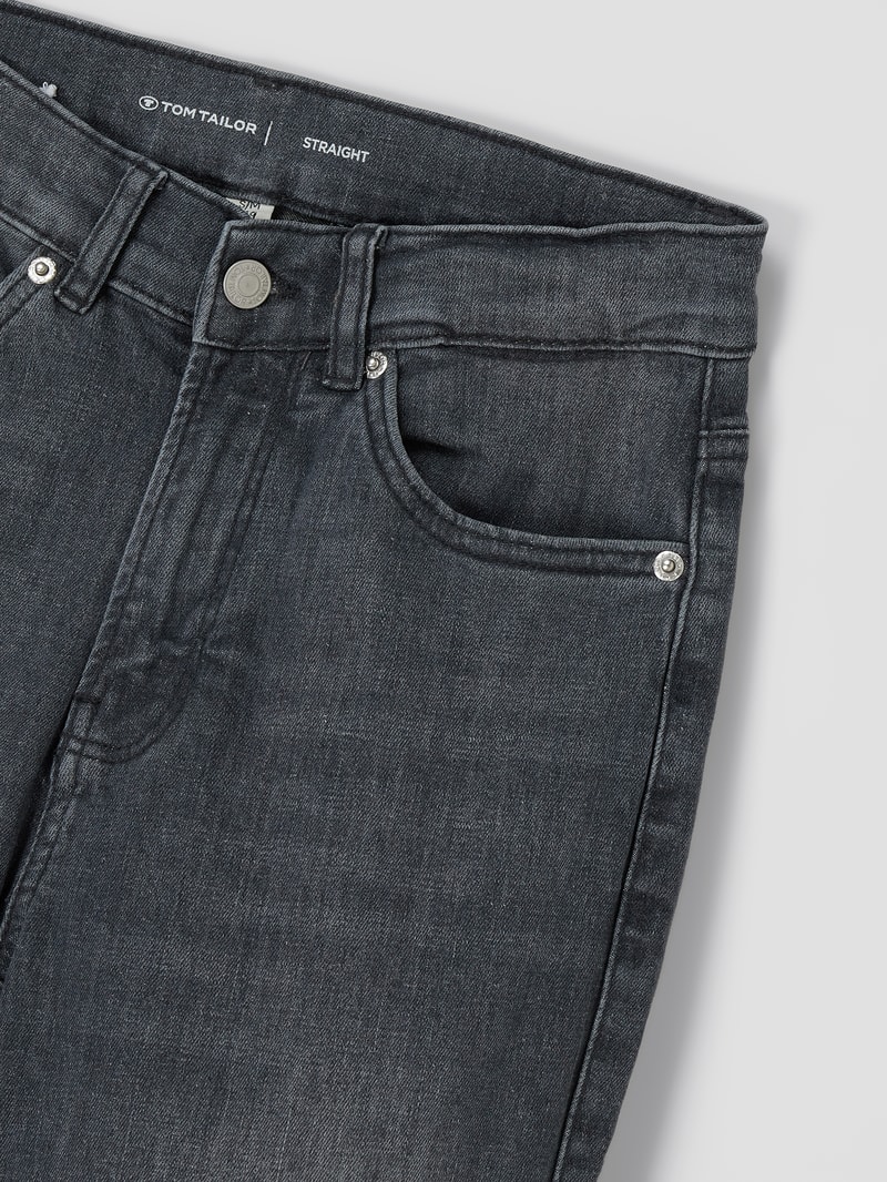 Straight Fit Jeans mit Stretch-Anteil Modell 'Lissie' in blau
