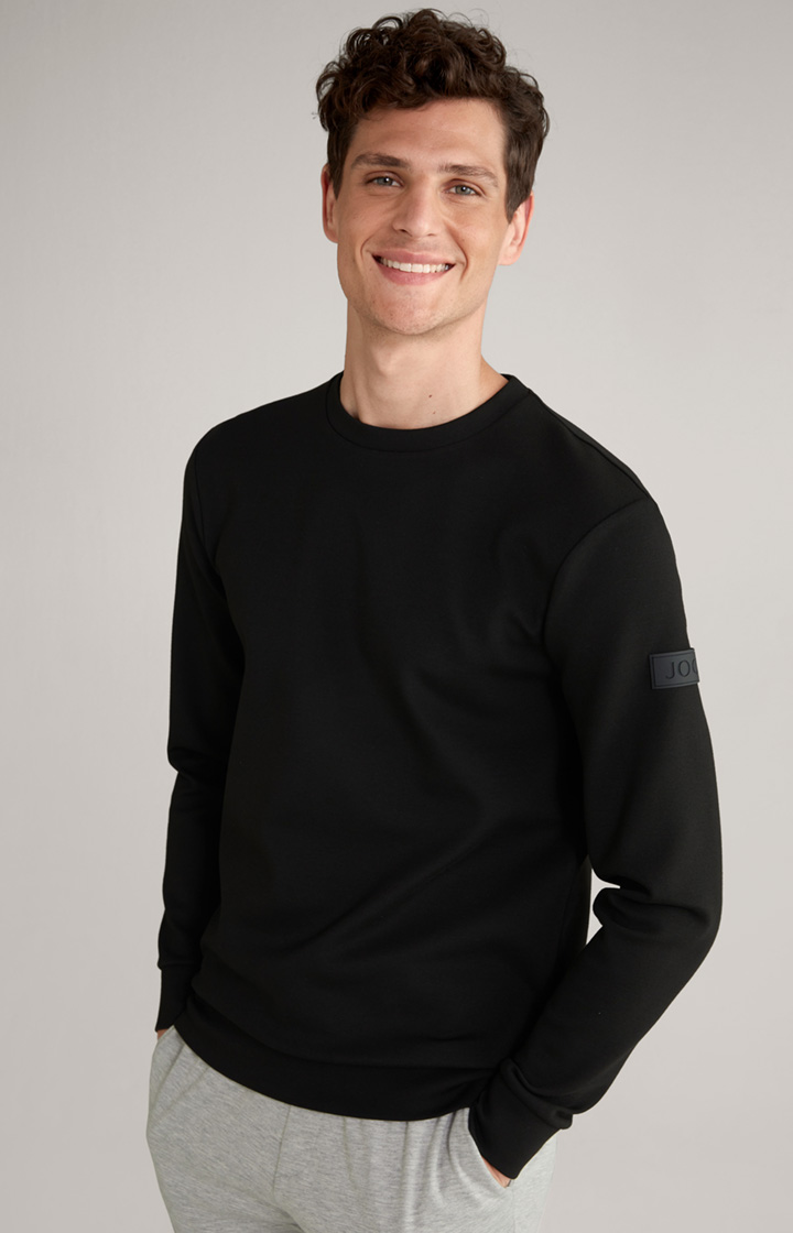 Sweatshirt Steve in Schwarz