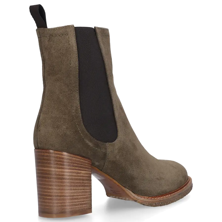 Roberto Festa - Chelsea Boots BERLIN Veloursleder - grün