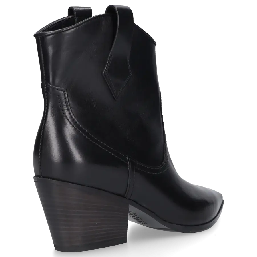 Kennel & Schmenger - Cowboy-/ Bikerstiefeletten DALLAS Kalbsleder - schwarz