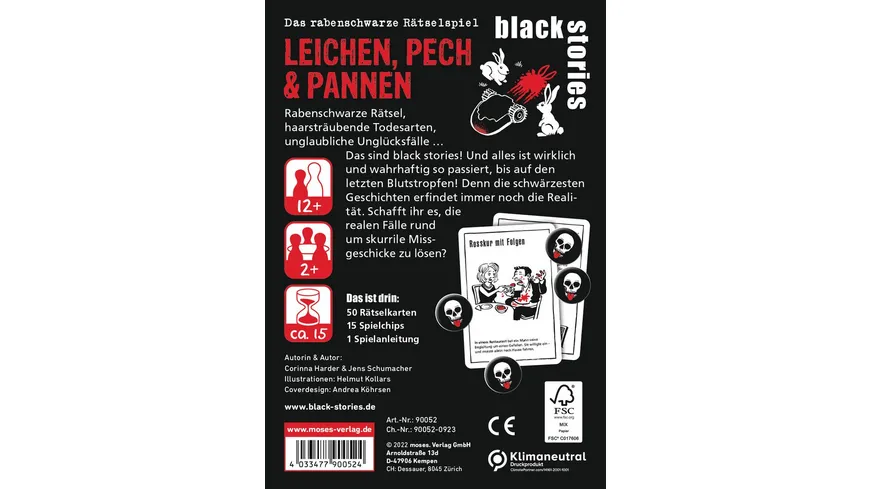 moses. - black stories Leichen, Pech & Pannen
