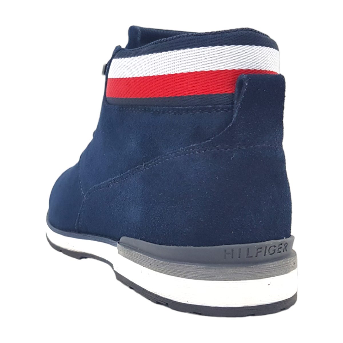 Tommy Hilfiger Core Hilfiger Suede Boot FM0FM04800 Blau DW5 desert sky