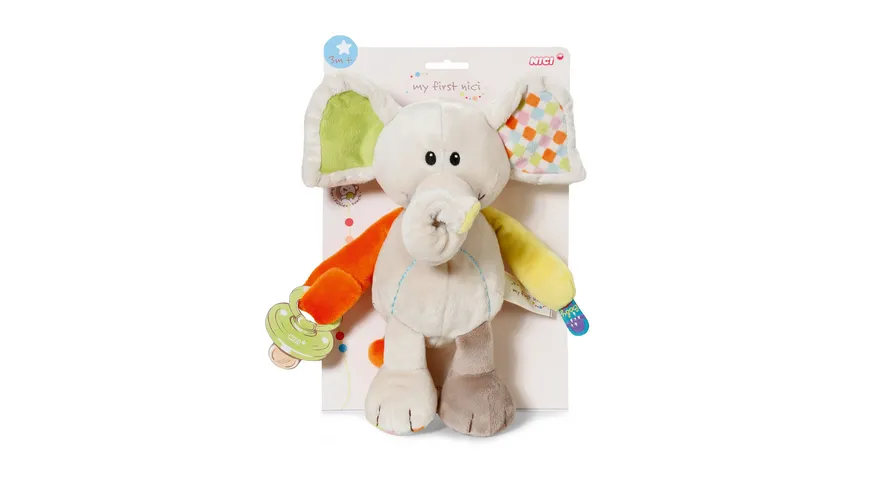NICI Activity Kuscheltier Elefant Dundi