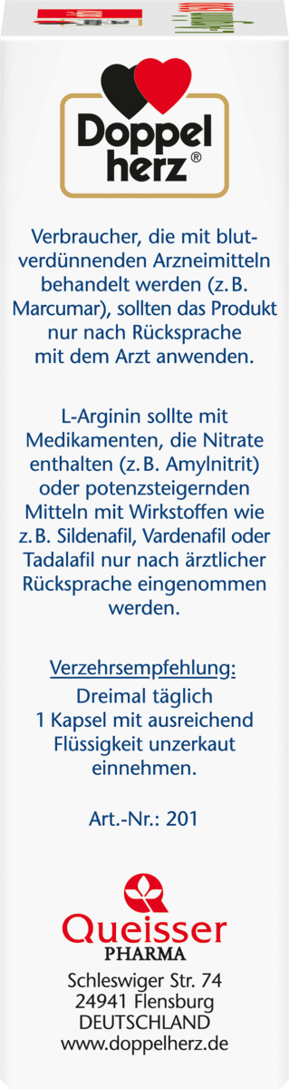 L-Arginin Kapseln, 30 St., 18,6 g