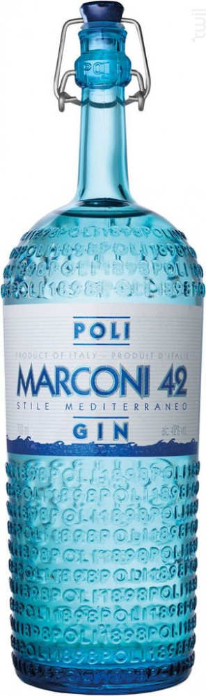 Marconi 42 Gin Mediterraneo  Poli Jacopo Poli