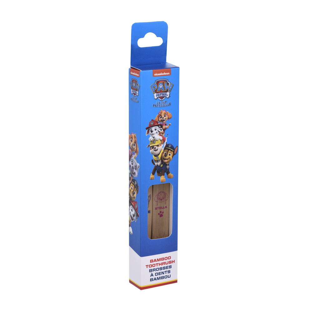 takecare Pat Patrouille Set de 2 brosses à dentsenfants bambou BROSSE A DENTS