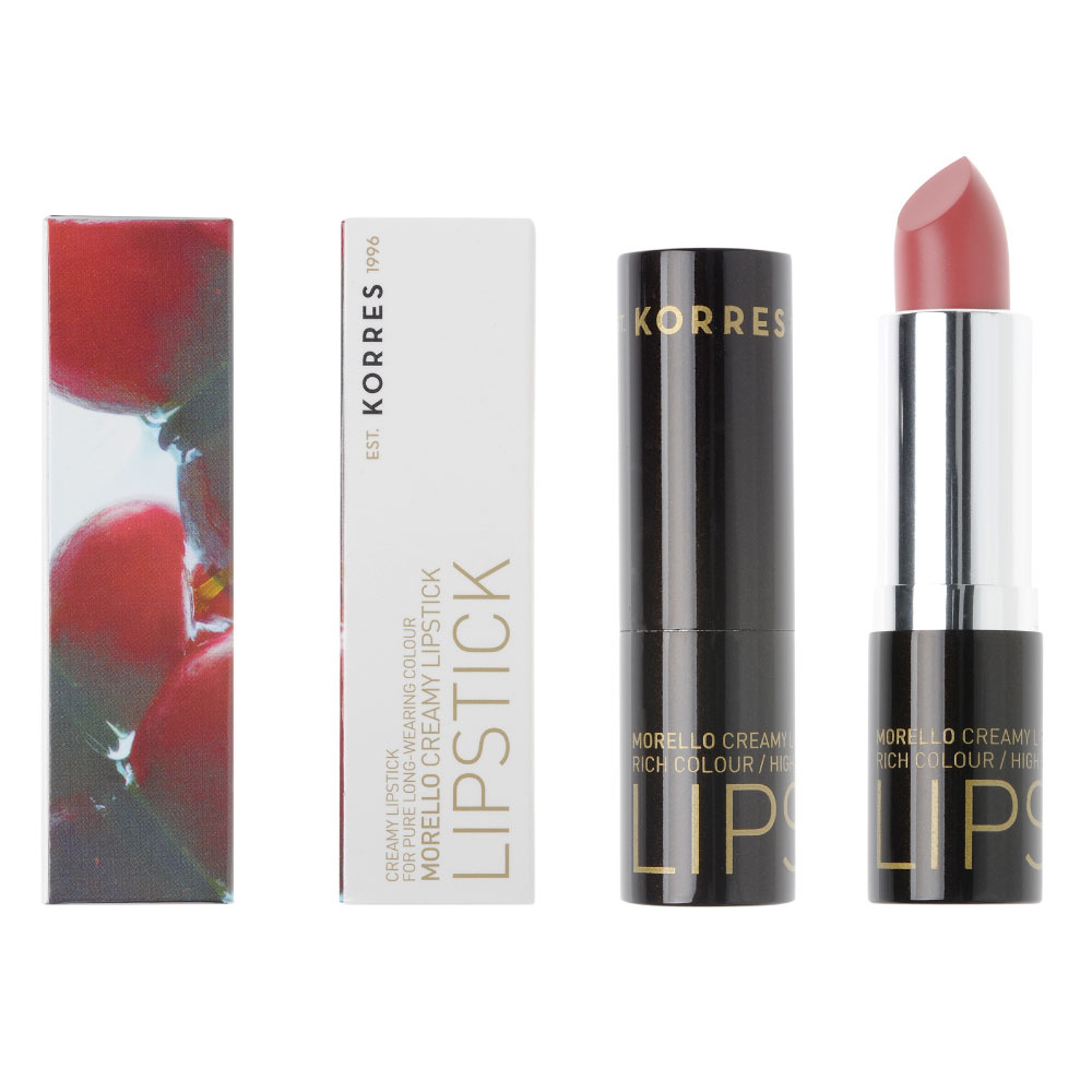 korres Rouge à lèvres Morello Fini Brillant n°16 Blushed Pink ROUGE A LEVRES