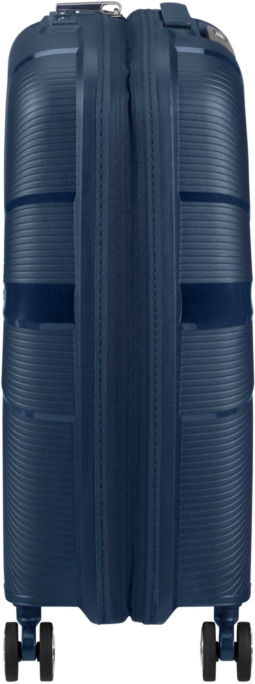American Tourister® Hartschalen-Trolley Starvibe, navy, 55 cm, 4 Rollen, mit Volumenerweiterung; enthält recyceltes Material