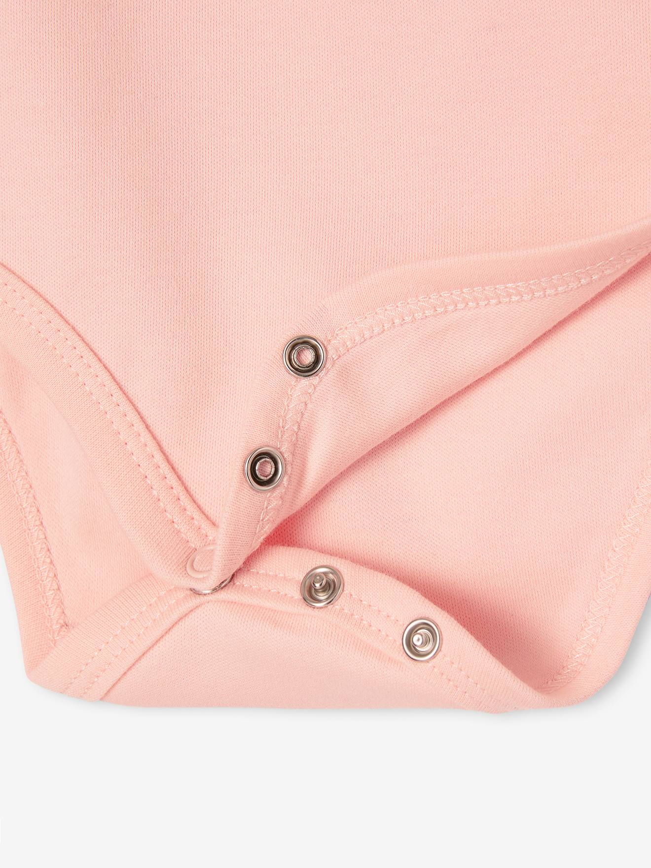 Lot de 2 bodies bébé fille DS® Bambi vieux rose