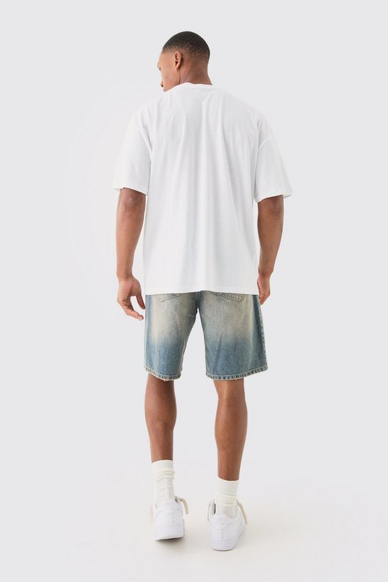 Oversize T-Shirt mit lizenziertem Demon Slayer Anime Print