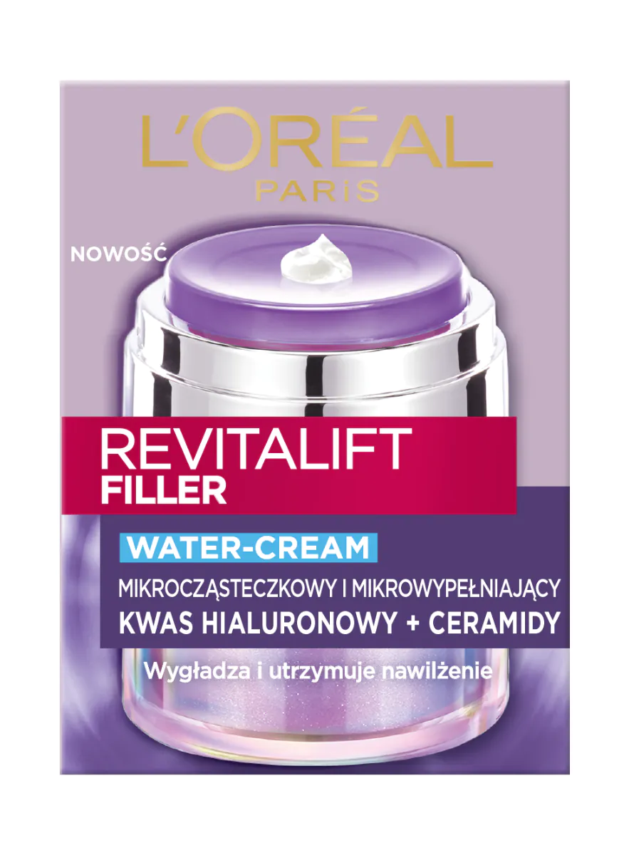 L'Oréal Paris Revitalift Filler Water-Cream krema za učvršćivanje lica