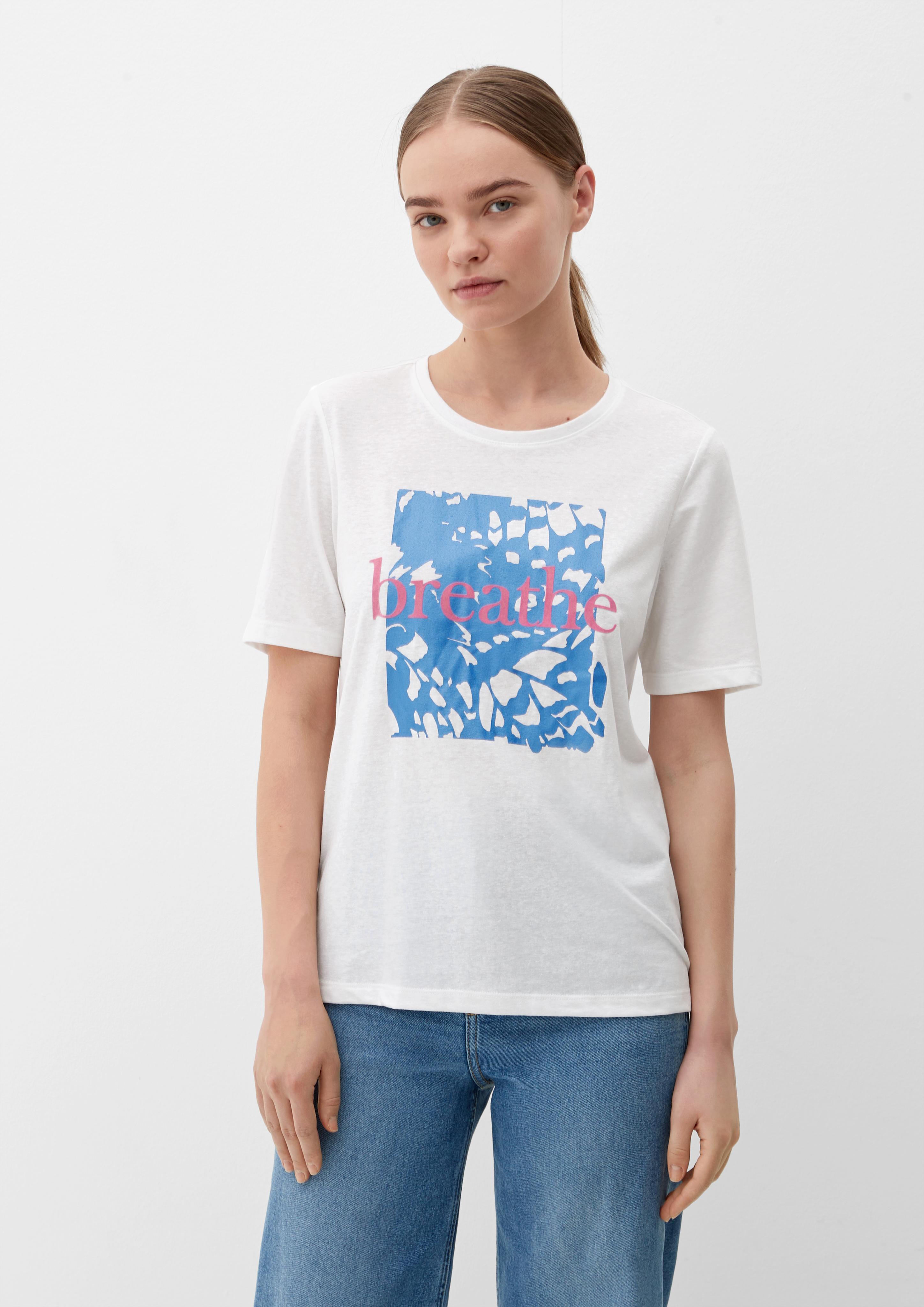 T-Shirt mit Frontprint  2130680-02D0