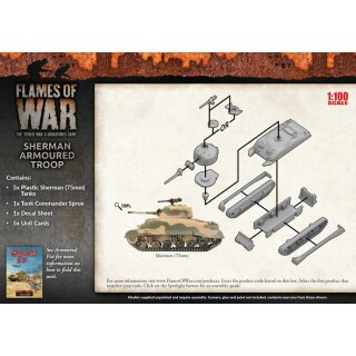 Armoured Fist Sherman Armoured Troop (Plastic)