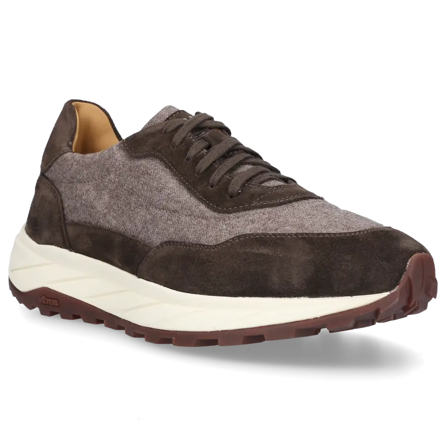 Henderson - Sneaker low FALCON Veloursleder - braun