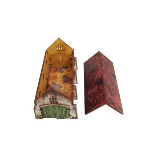 WW2 Normandy Cowshed (PREPAINTED)