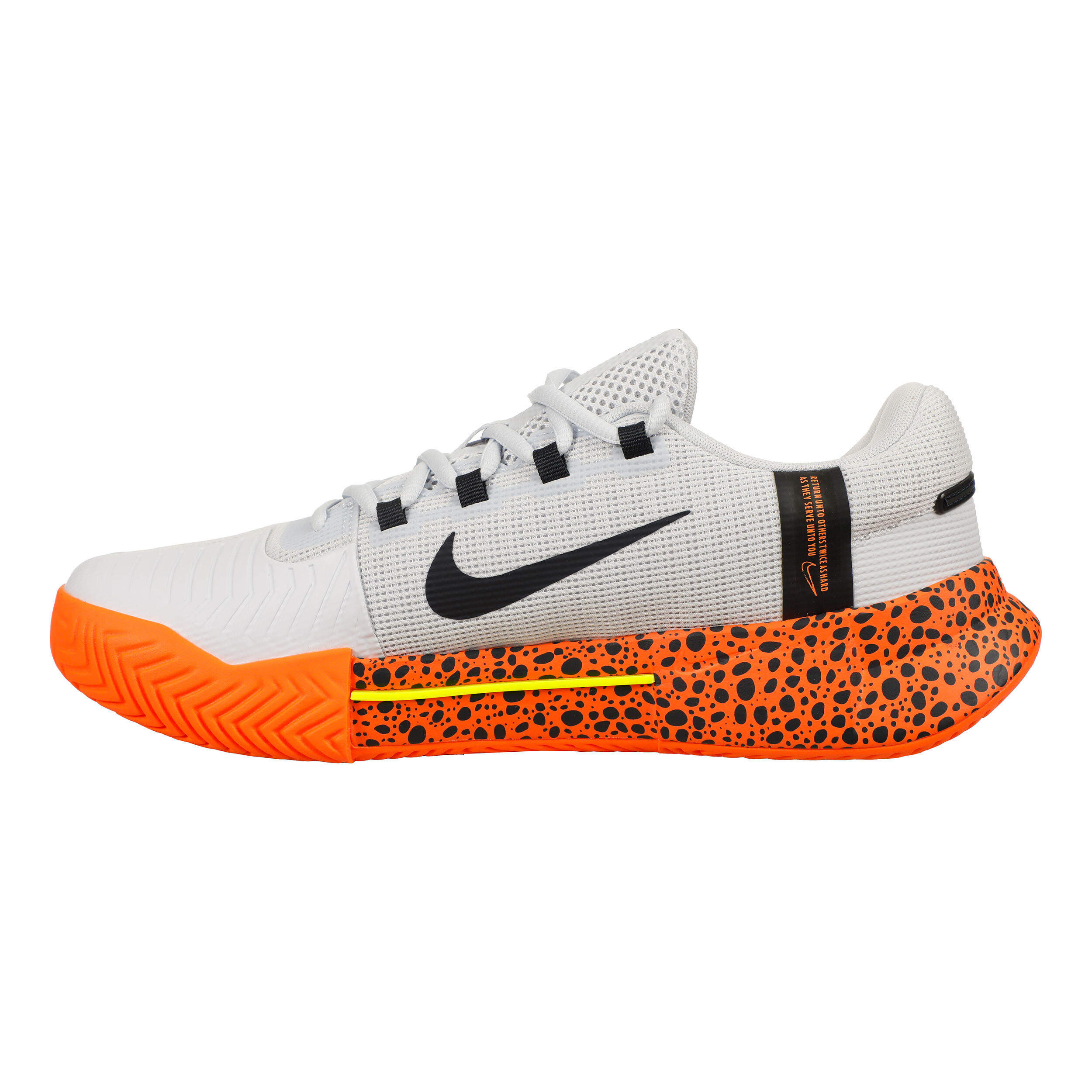 GP Challenge 1 Electric Allcourtschuh Herren - Weiß, Orange