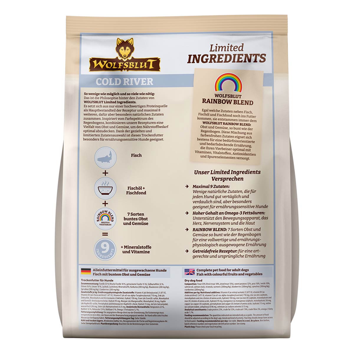 Wolfsblut Limited Ingredients Cold River Adult bei ZooRoyal