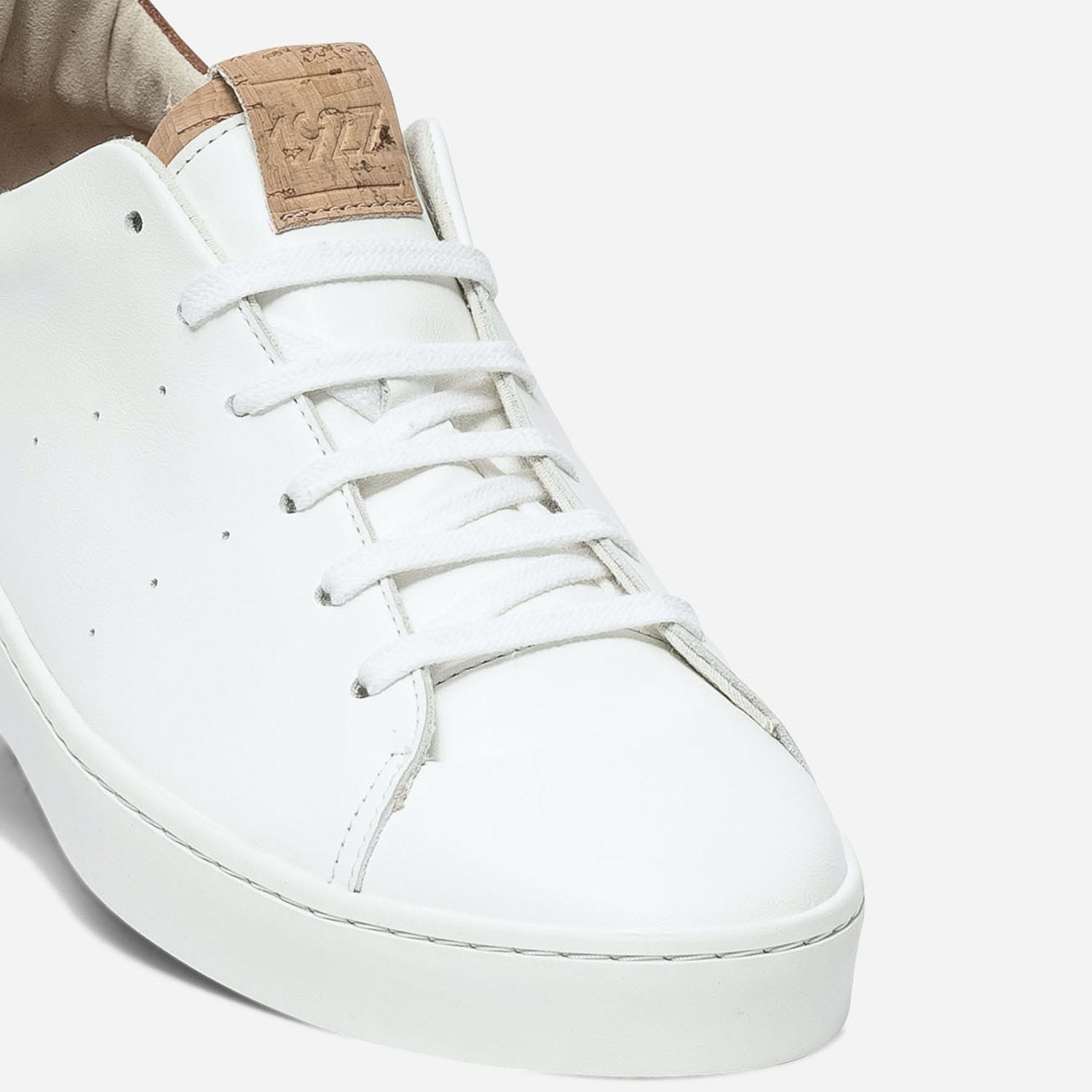 Tennis 1927 blanche homme en cuir éco-conçu (40 au 42)