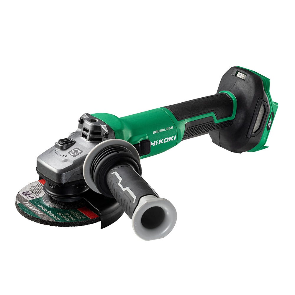 Kit de esmerilhadeira angular HiKOKI 36V 2 x 2,5/5,0Ah 125mm G3613DVE(HRZ)