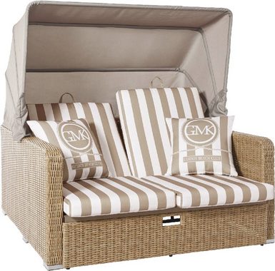 Guido Maria Kretschmer Home&Living Loungesofa Norderney, 8 Teile, BxLxH: 146x140x78 cm, Strandkorb