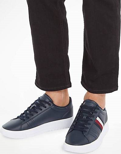 TOMMY HILFIGER Herren Sneaker SUPERCUP LEATHER