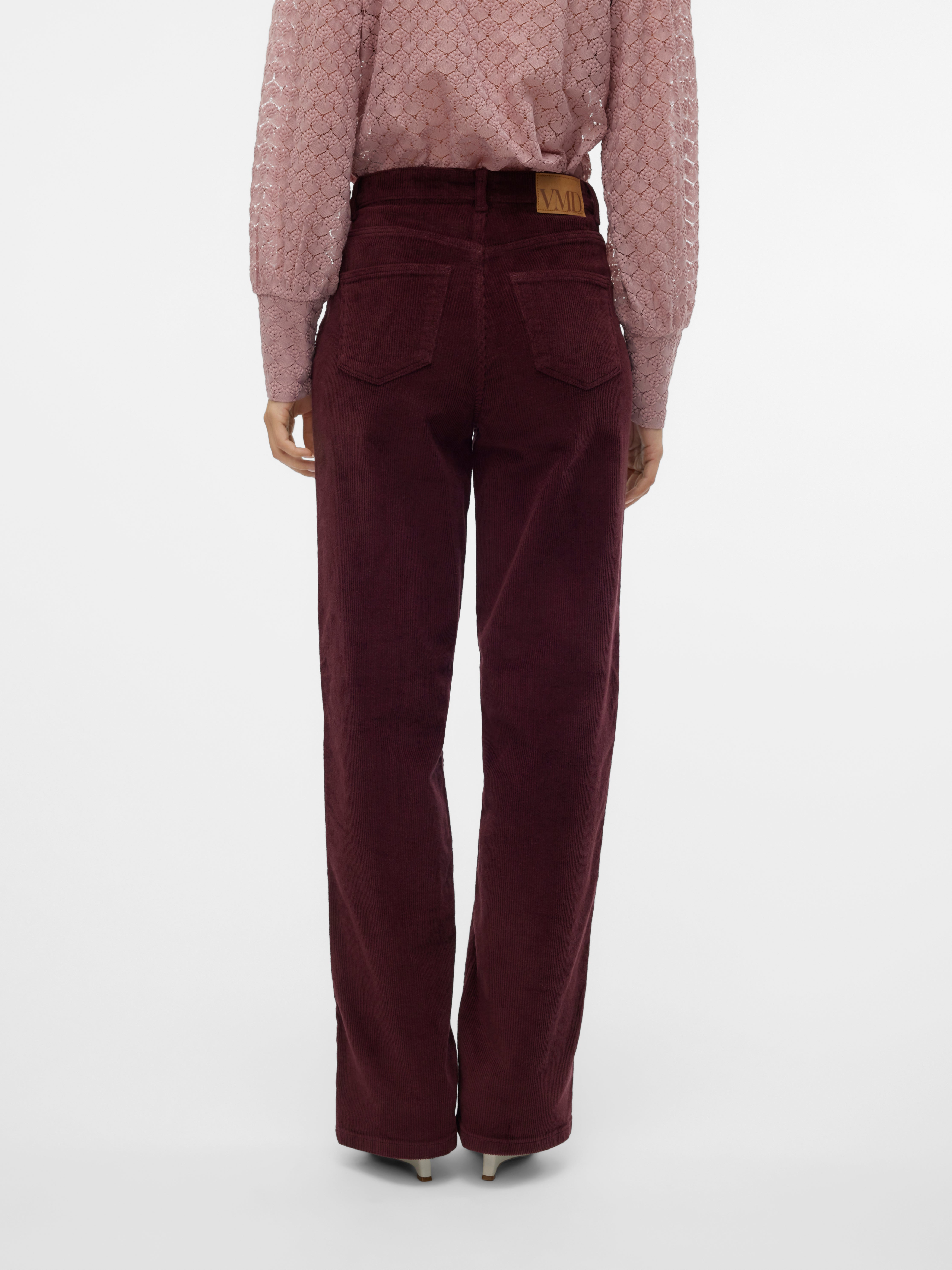 VMTESSA Hohe Taille Weit geschnitten Jeans