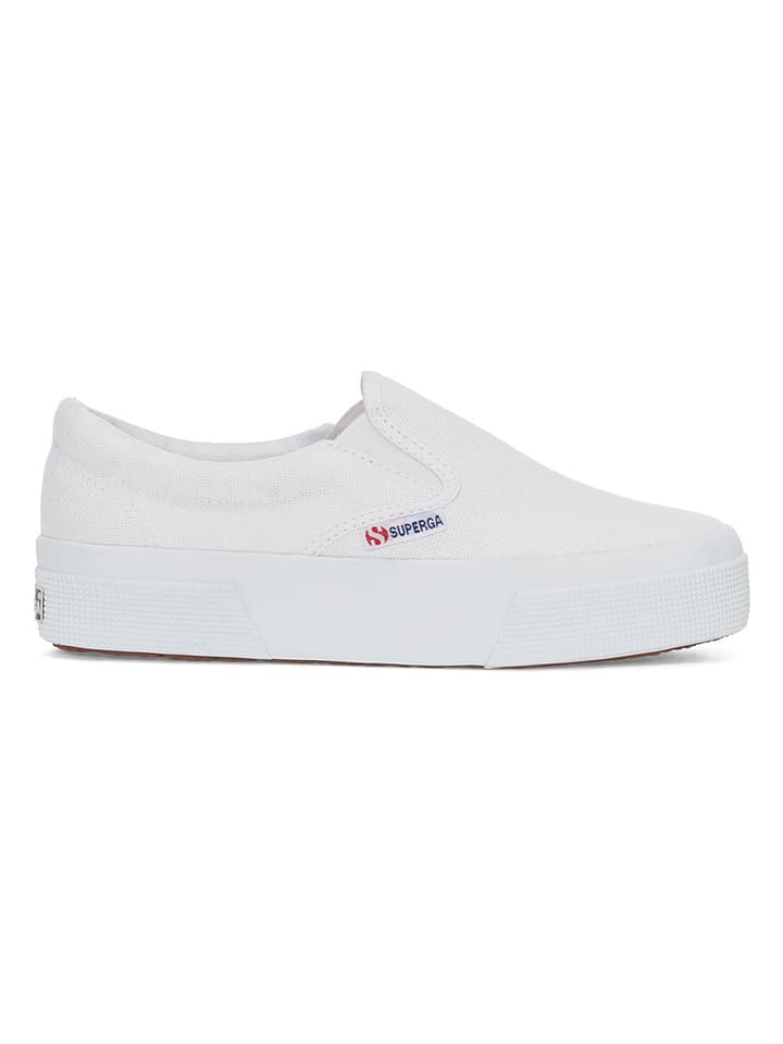 Superga Slipper in Weiß günstig kaufen