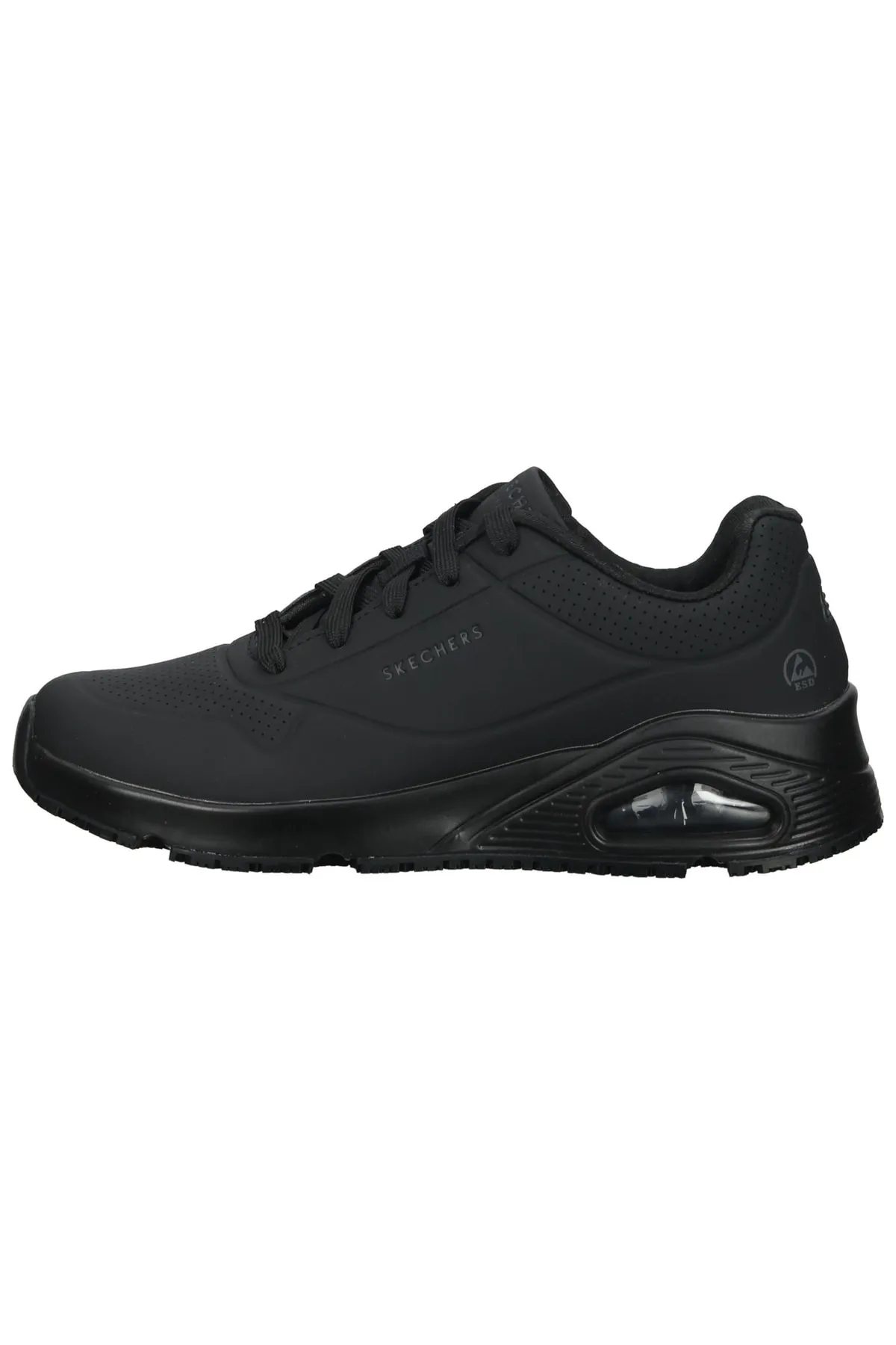 SKECHERS  Sneaker - Schwarz - Flacher Absatz