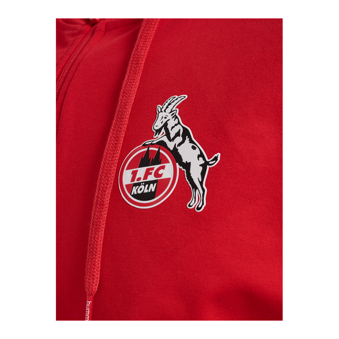 Hummel 1. FC Köln Travel Kapuzenjacke Rot F3062