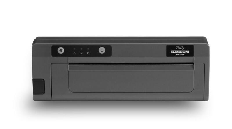 DASCOM DP 581 Farb Thermal Mobiler Drucker Olive