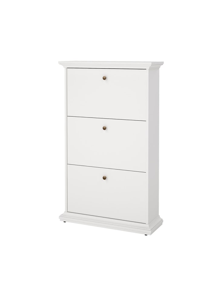 ebuy24 Schuhschrank Venedig Weiß 78 x 28 cm günstig kaufen onesize