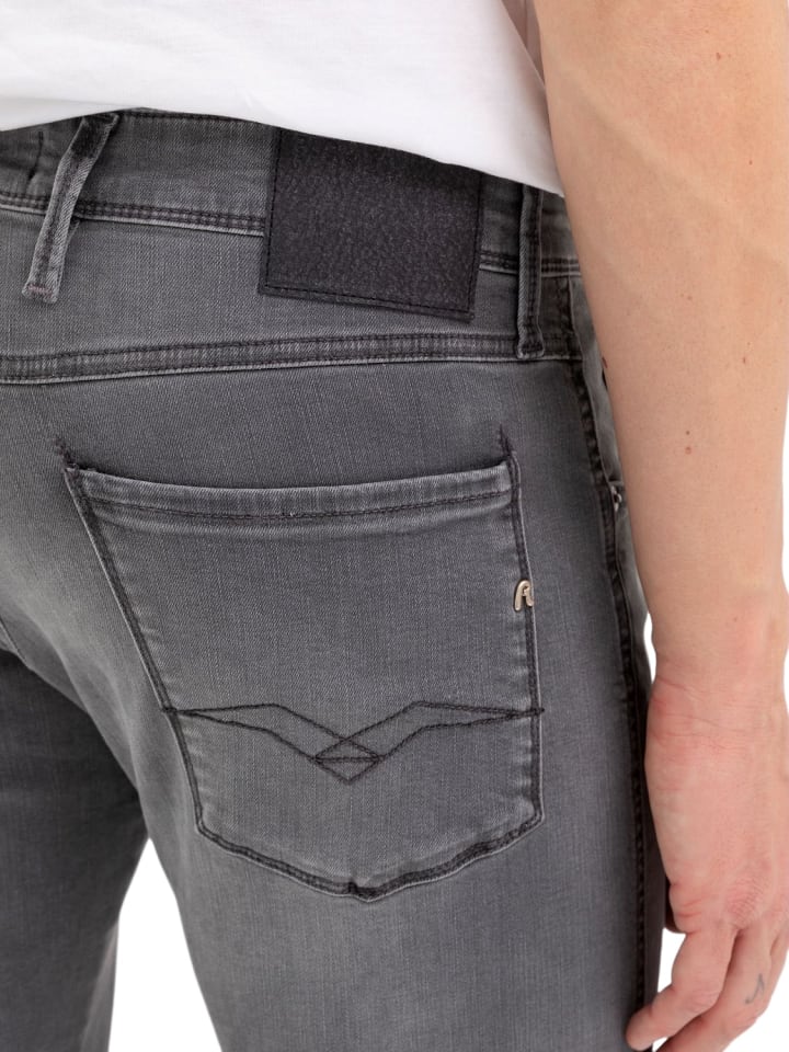 Replay Jeans Anbass slim in Grau günstig kaufen