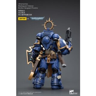 Warhammer 40k Actionfigur: Ultramarines - Bladeguard Veteran Brother Sergeant Proximo