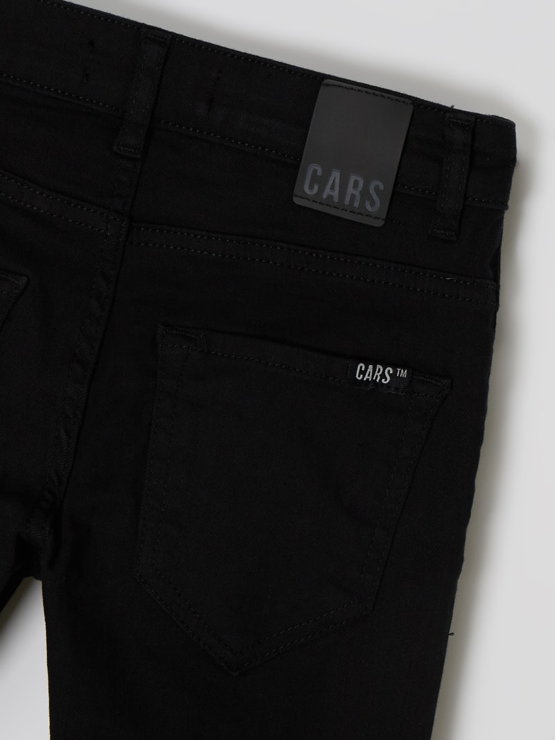 Regular Fit Jeans mit Stretch-Anteil Modell 'Rooklyn' in schwarz