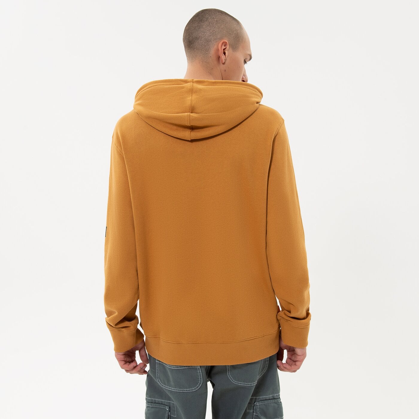 TIMBERLAND HOODIE STACK LOGO WHEAT BOOT Braun