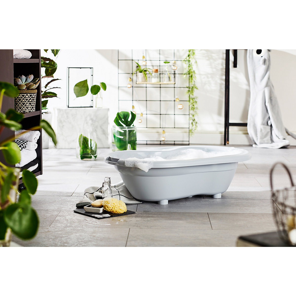 Top Badewanne, stone grey