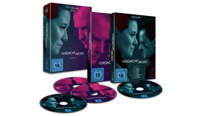 Verdacht/Mord Staffel 1+2  [4 DVDs]