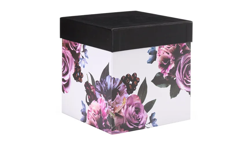 TRENDSHOP Tee-Set Tea for One 4-teilig Rosenblüte