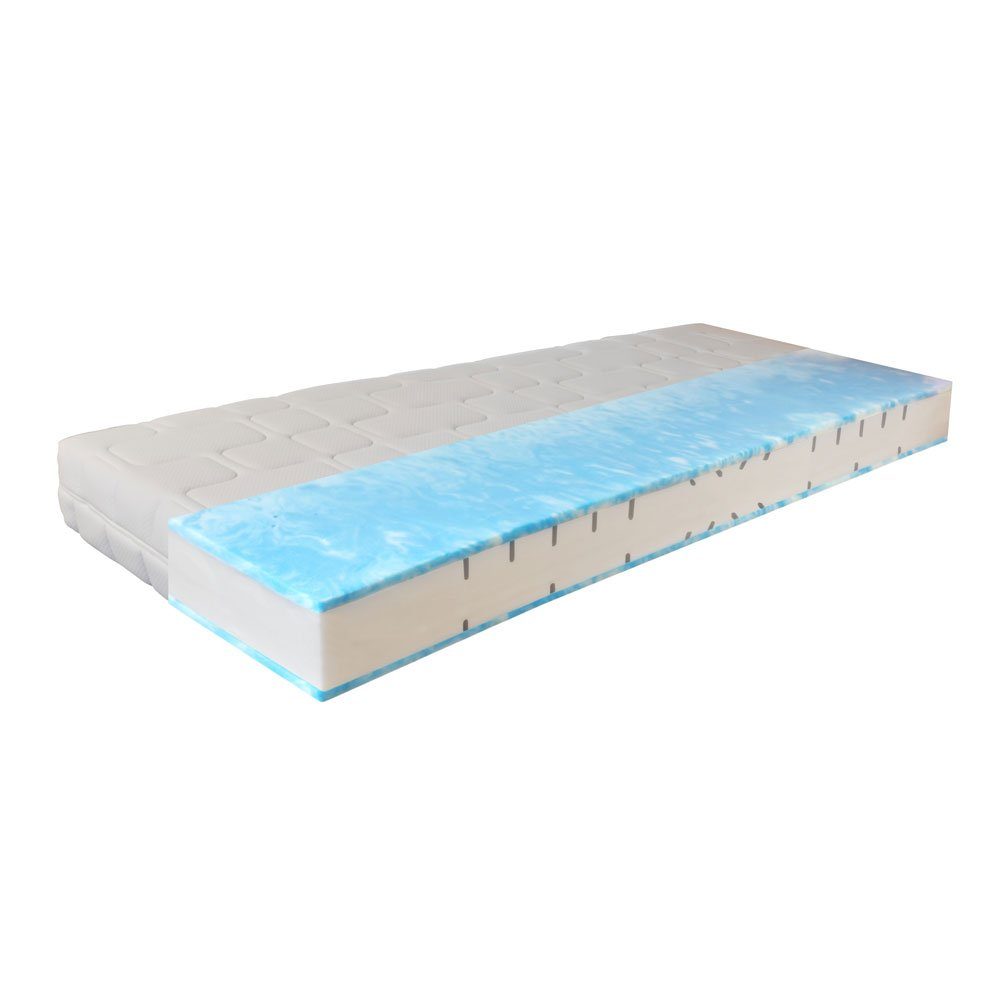 Komfortschaummatratze Duo Gel Comfort, Beco, 20 cm hoch, mit Gelschaum